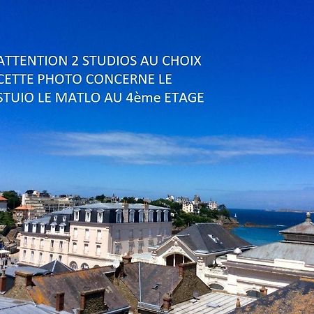 Les Studios Vue Mer Le Matlo Dinard Exteriör bild
