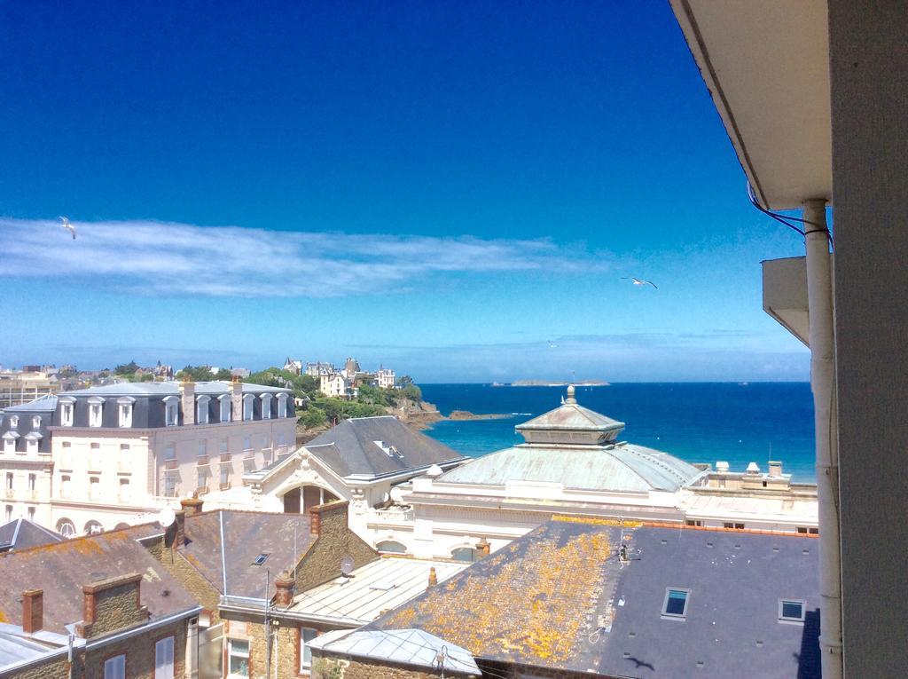 Les Studios Vue Mer Le Matlo Dinard Exteriör bild