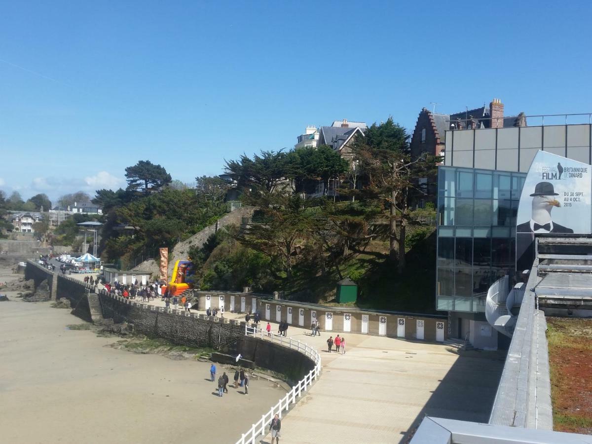 Les Studios Vue Mer Le Matlo Dinard Exteriör bild