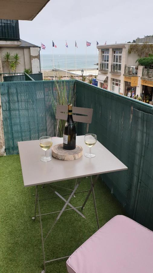 Les Studios Vue Mer Le Matlo Dinard Exteriör bild
